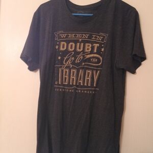 Men's Gray Graphic T-Shirt